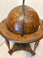 ANTIEKE bar globe drankglobe wereldbol globebar barglobe, Huis en Inrichting, Woonaccessoires | Wereldbollen, Ophalen, Zo goed als nieuw