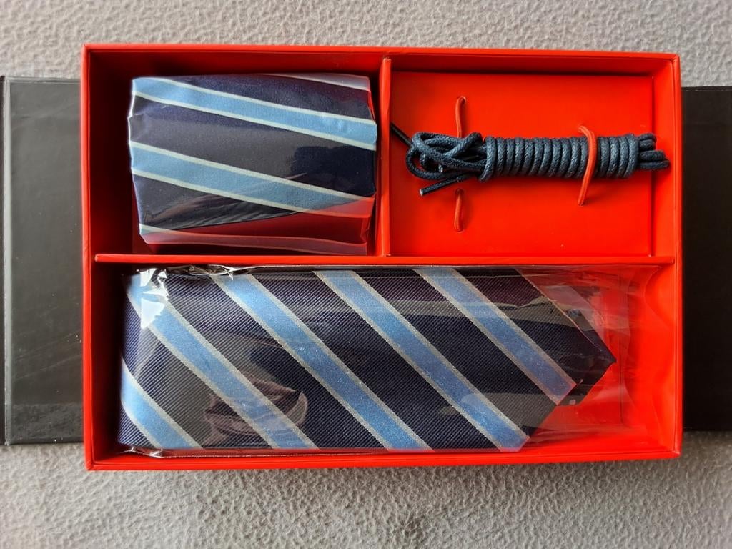 Stropdas, Ophalen of Verzenden, Nieuw, Blauw