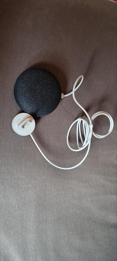 Google Nest Mini 2 - Slimme Speaker - Antraciet, Ophalen of Verzenden, Gebruikt
