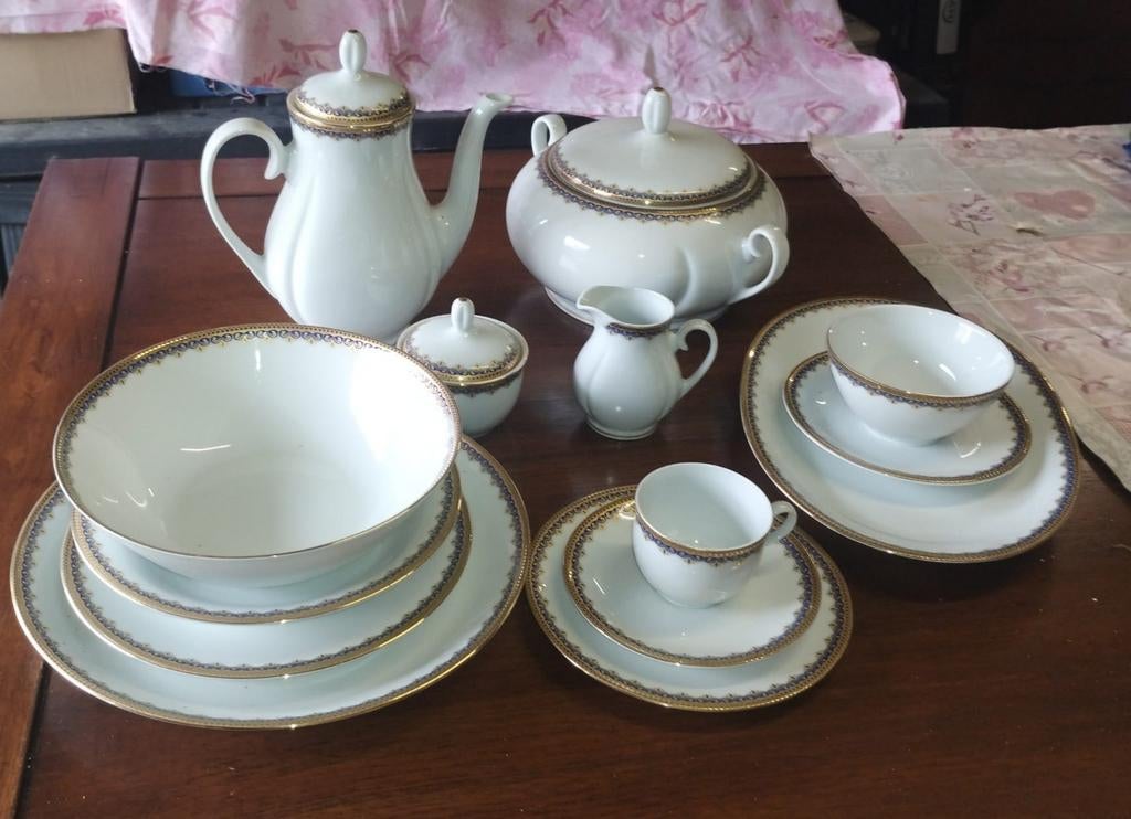 Volledig servies Bavaria zie omschrijving, Antiek en Kunst, Antiek | Servies compleet, Ophalen