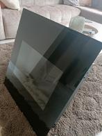 Elektrische Sfeerhaard Wandmodel met Verwarming, Huis en Inrichting, Kachels, Ophalen of Verzenden, Zo goed als nieuw, Elektrisch