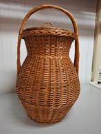 Rieten mand, Ophalen, Mand, Rond, Zo goed als nieuw
