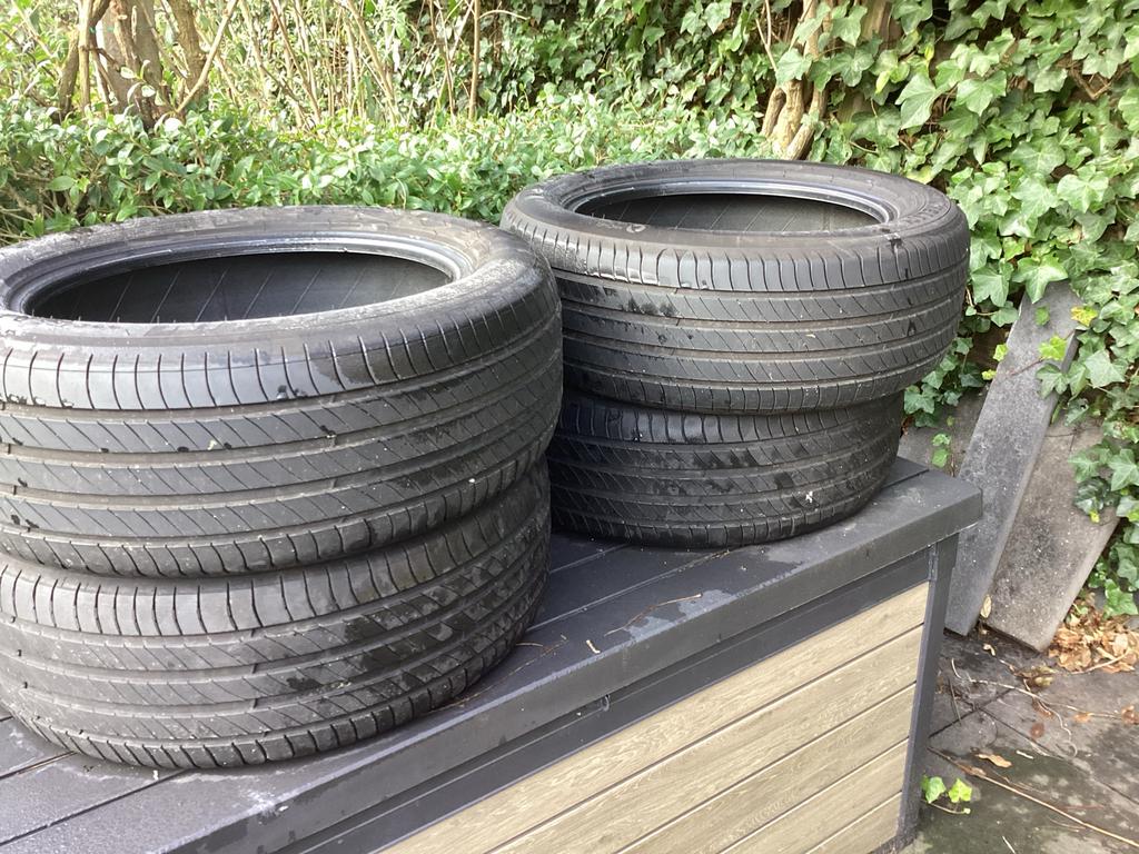 4 Michelin e-Primacy banden - Zomerbanden, Auto-onderdelen, Banden en Velgen, Ophalen, 18 inch, Gebruikt, Band(en)