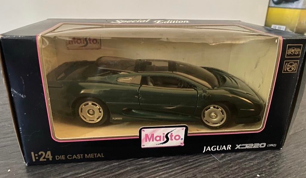 Maisto Special Edition Jaguar XJ220 (1992) 1:24, Hobby en Vrije tijd, Modelauto's | 1:24, Ophalen of Verzenden, Nieuw, Auto, Overige merken