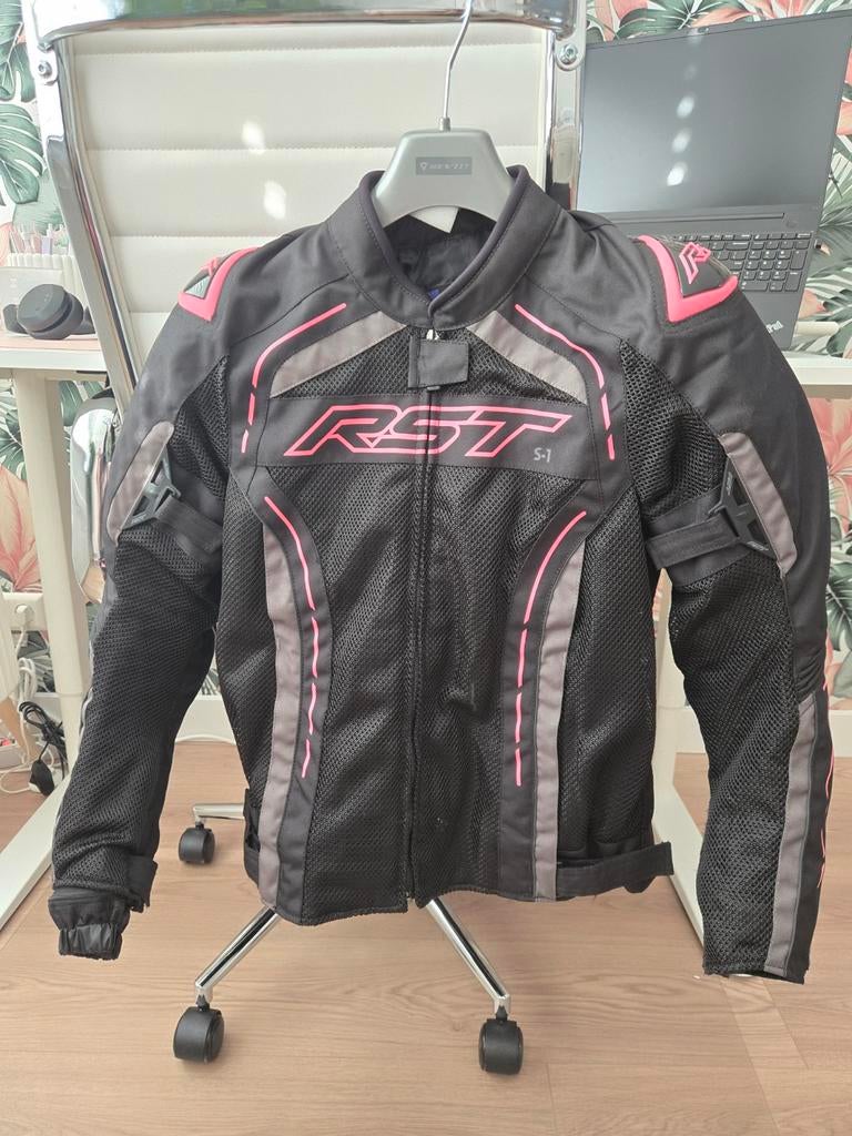 Dames motorjas M, Ophalen of Verzenden, Tweedehands, Dames, Jas | textiel