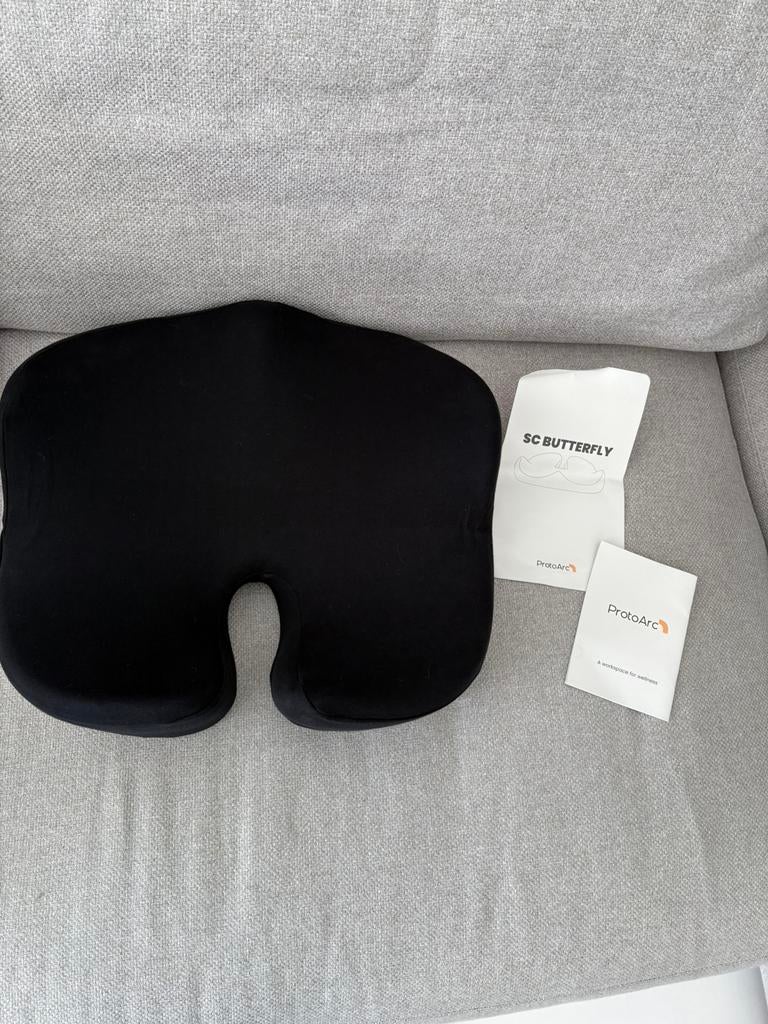 ProtoArc SC Butterfly Zitkussen Ergonomisch Orthopedisch, !, ProtoArc, Massagestoel of Kussen, Ophalen of Verzenden