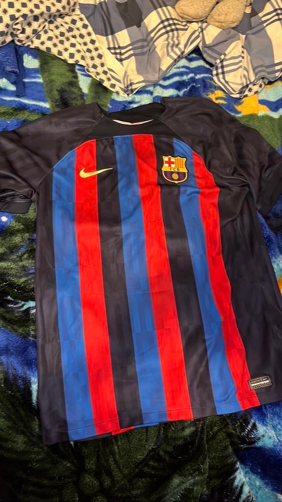 Barcalona t-shirt, Ophalen, Gedragen, Maat 48/50 (M), Blauw