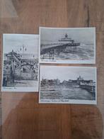 3 Oude Ansichtkaarten Scheveningen Pier Kurhaus Palace Hotel, Ophalen of Verzenden, Voor 1920, Gelopen, Zuid-Holland