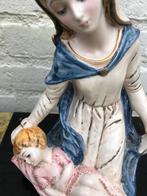 Maria beeld. Oud telraam, Ophalen