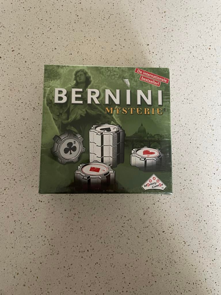 Bernini Mysterie bordspel, Hobby en Vrije tijd, Gezelschapsspellen | Bordspellen, Drie of vier spelers, Ophalen of Verzenden, Nieuw