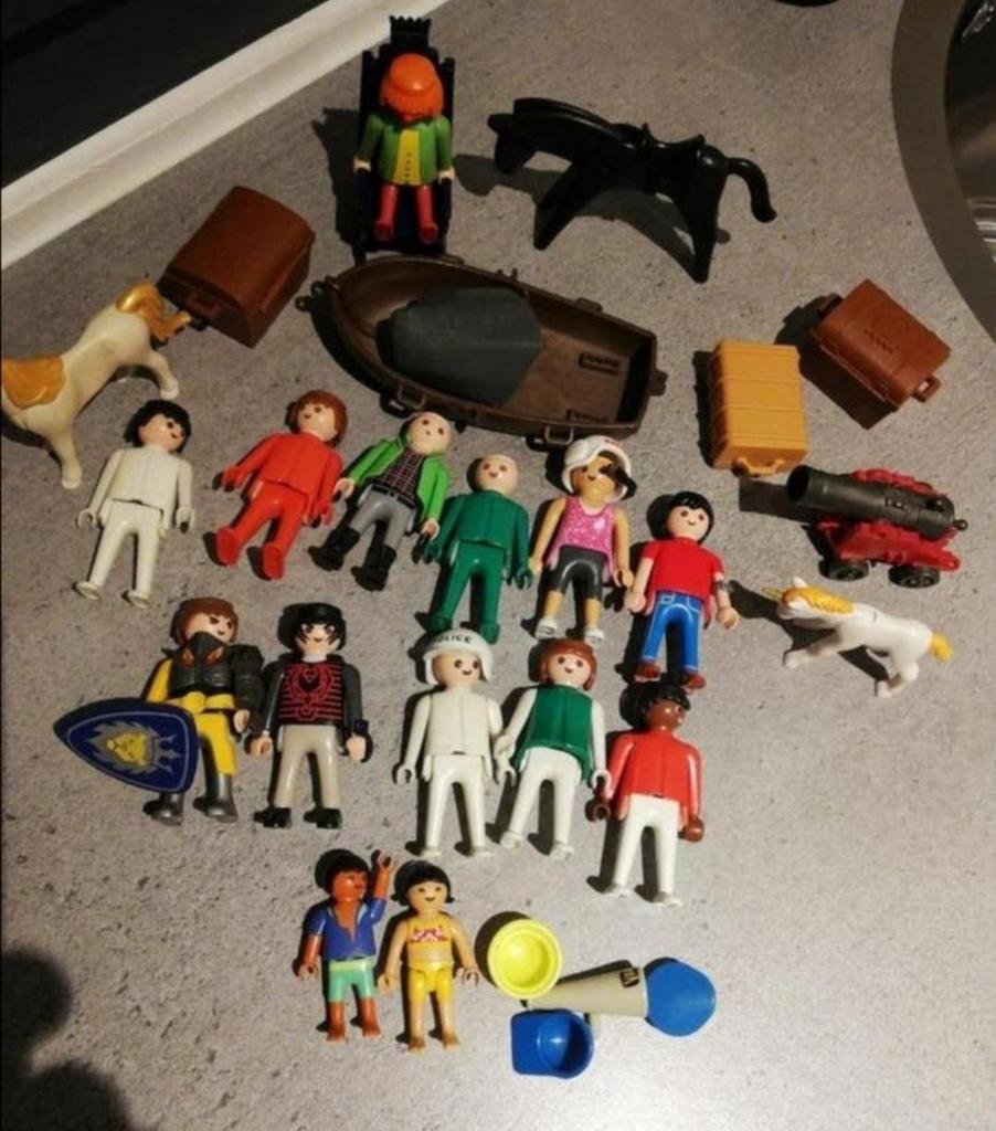 Collectie playmobil poppetjes, coaching /familie opstelling, Kinderen en Baby's, Speelgoed | Playmobil, Ophalen of Verzenden, Zo goed als nieuw