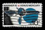 postzegel 1050 USA Venus en Mercuriussonde Mariner-10, Ophalen of Verzenden, Gestempeld, Noord-Amerika