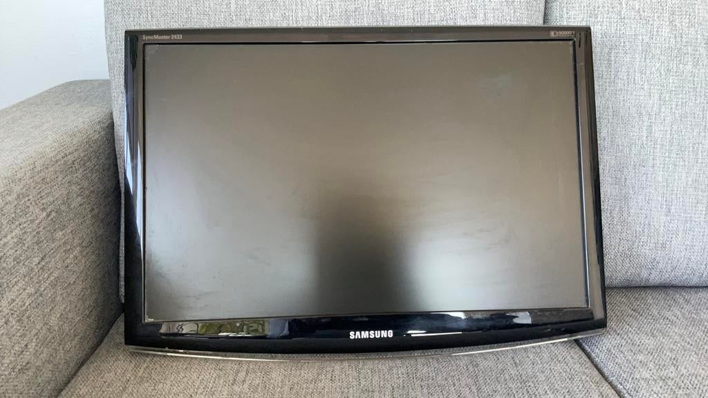 4 x Samsung 24 inch monitor – type 2433BW (CM24WS), Audio, Tv en Foto, Televisies, Gebruikt, 50 Hz, Ophalen of Verzenden, Samsung