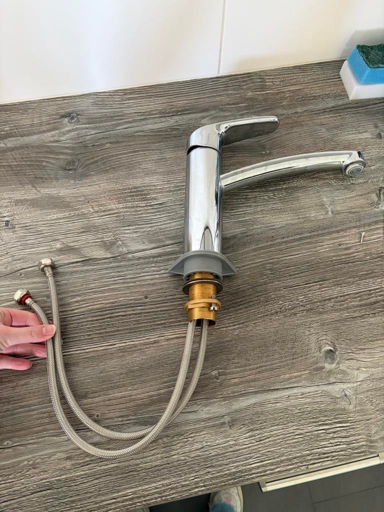 Hansgrohe Kraan - Gebruikt, Chroom, Ophalen, Gebruikt, Chroom, Kraan