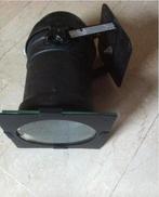 Stoere plafond theaterlamp, Ophalen of Verzenden, Zo goed als nieuw, Glas, Minder dan 50 cm