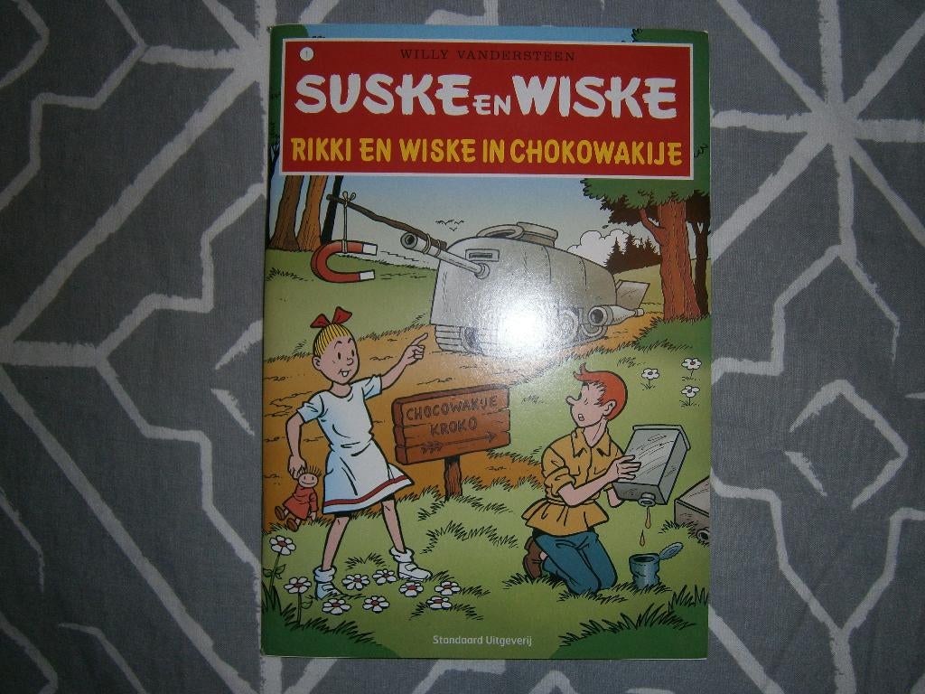 Suske en Wiske – Rikki en Wiske in Chokowakije (A5) 2007, Boeken, Ophalen, Willy van der Steen, Eén stripboek, Zo goed als nieuw