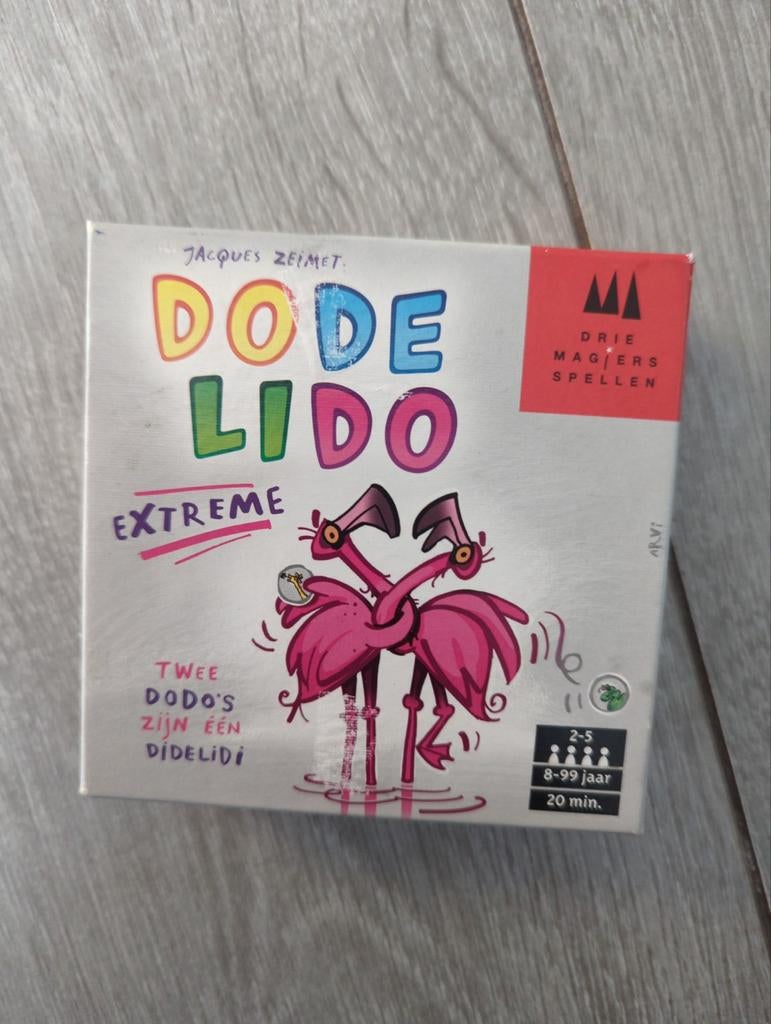 Dodelido Extreme - Kaartspel, Gebruikt, Drie Magiers Spiele, Ophalen of Verzenden, Vijf spelers of meer