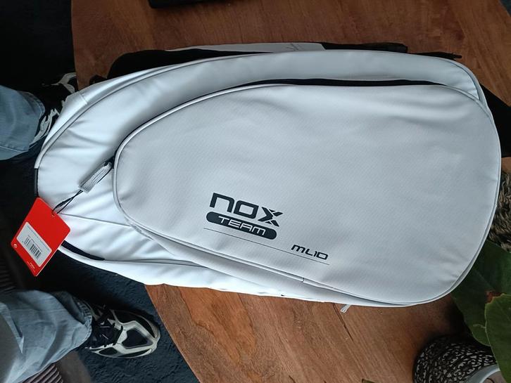 Nox ML10 team witte padeltas, Sport en Fitness, Padel, Nieuw, Ophalen of Verzenden