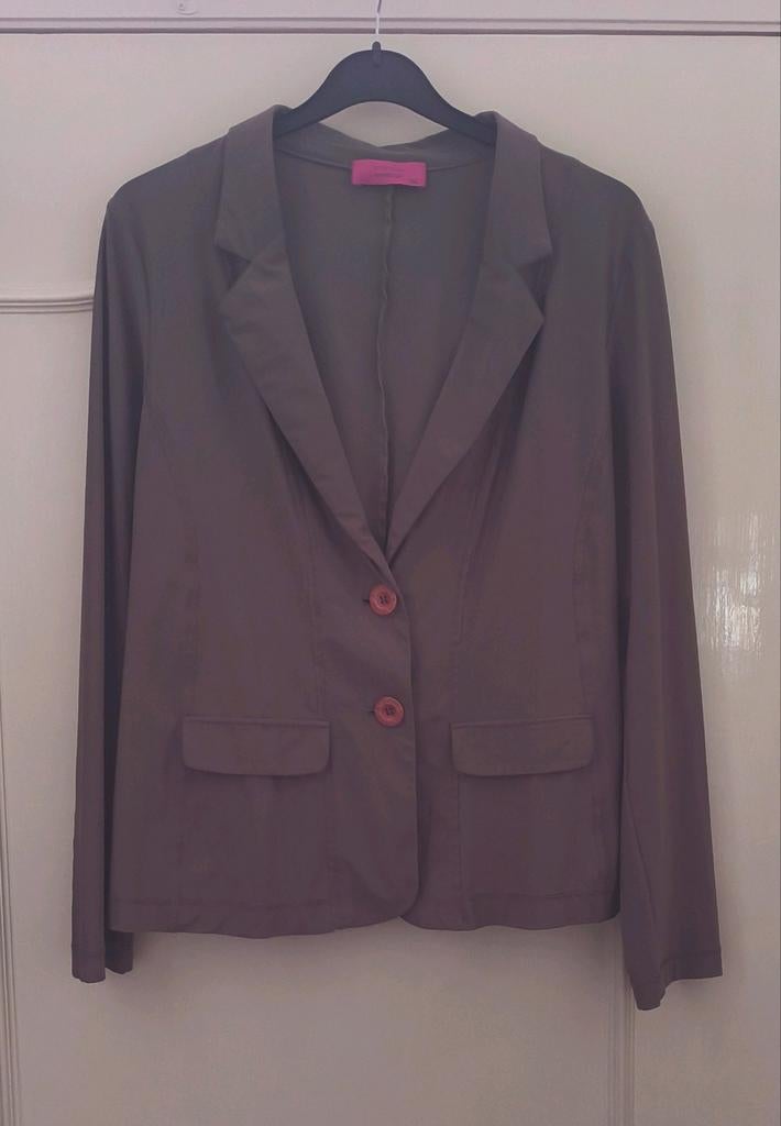 Mooi Studio Anneloes jasje taupe kleurig
XXL, Ophalen of Verzenden, Zo goed als nieuw, Maat 42/44 (L)
