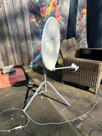 Travel Vision R6 Automatische Satelliet Schotel met dubb kop, Audio, Tv en Foto, Schotelantennes, Ophalen of Verzenden, Gebruikt