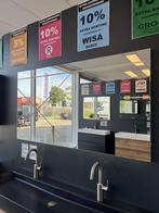 Thebalux spiegel 140x75 met LED baan onder en boven, Overige typen, Niet ingevuld, Niet ingevuld, Ophalen