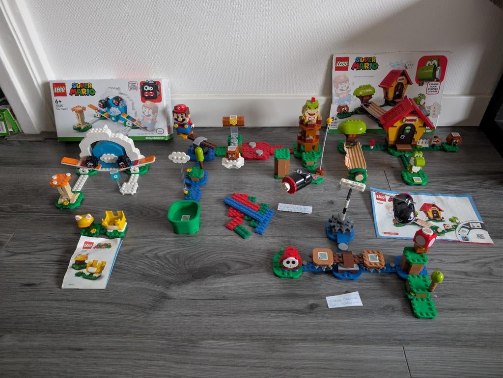 Groot pakket partij super mario lego 1, Ophalen of Verzenden
