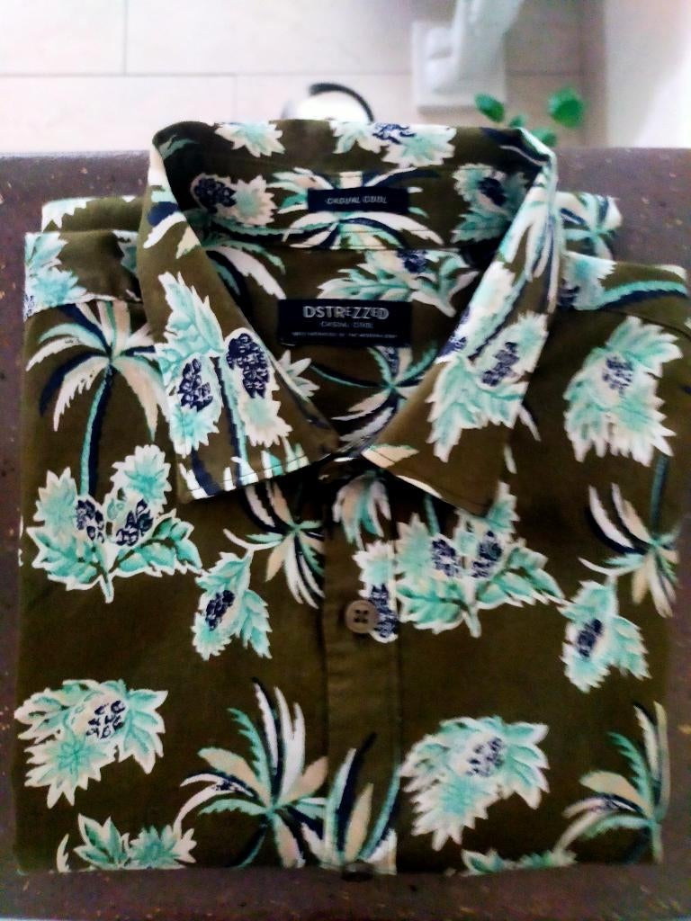 Overhemd Dstrezzed, Ophalen of Verzenden, Gedragen, Groen