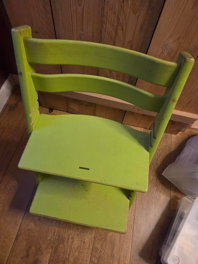 2 x stokke kinderstoel (nieuw model), Kinderen en Baby's, Kinderstoelen, Ophalen of Verzenden, Gebruikt, Meegroeistoel