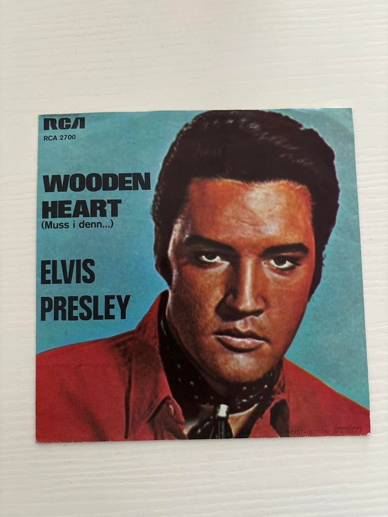 Elvis Presley - Wooden Heart (45 toeren single), Ophalen of Verzenden, Gebruikt, Cd of Plaat