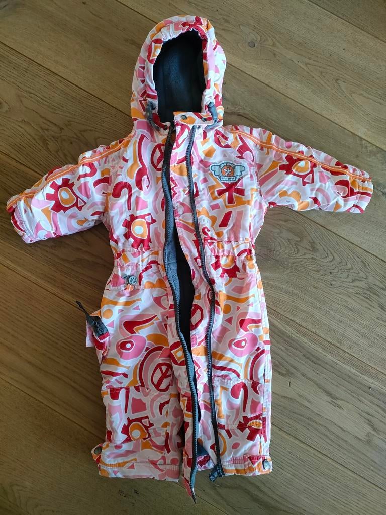 Leuk skipak kind roze rood oranje maat 74, Kinderen en Baby's, Babykleding | Maat 74, Ophalen of Verzenden, Gebruikt, Meisje, Pakje