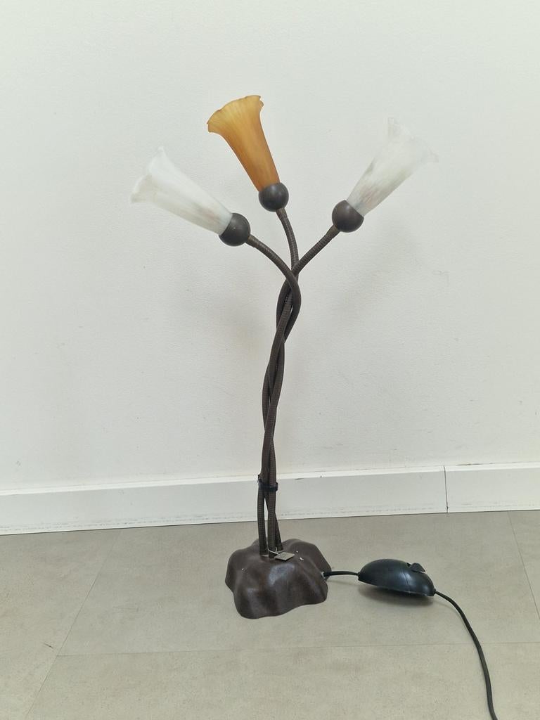 Vloerlamp met 3 kelkvormige lampen, Ophalen, 150 tot 200 cm