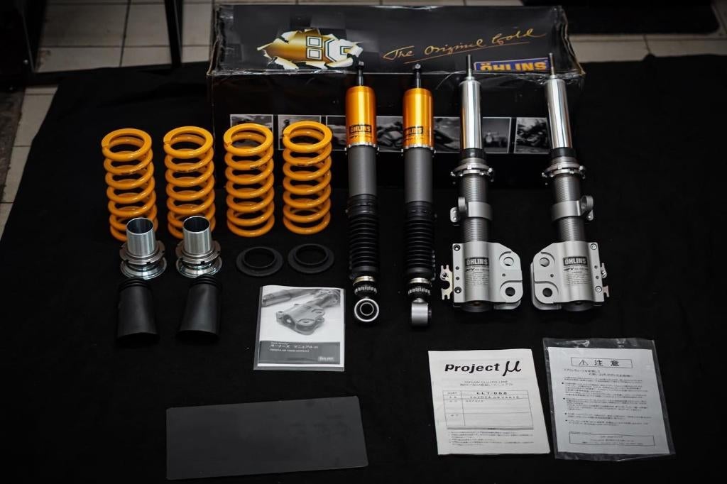 Ohlins DFV schroefset verlaging - Toyota Yaris GR