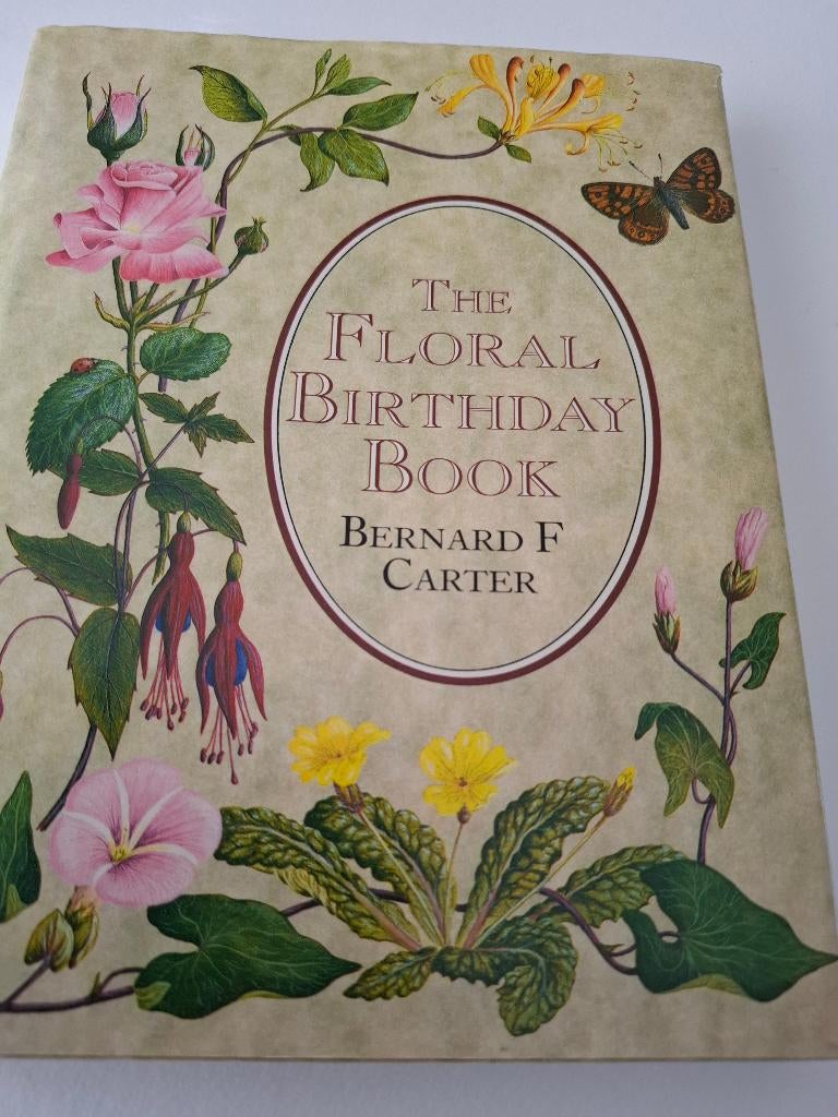 Flora verjaardag boek Engels, Boeken, Natuur, Verzenden, Zo goed als nieuw, Bloemen, Planten en Bomen