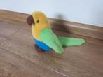 Prachtig gekleurde papegaai knuffel helemaal zacht pluche, Ophalen of Verzenden, Nieuw, Eend
