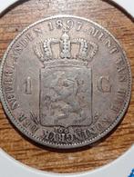 1 gulden 1897, 1 gulden, Zilver, Ophalen of Verzenden, Koningin Wilhelmina