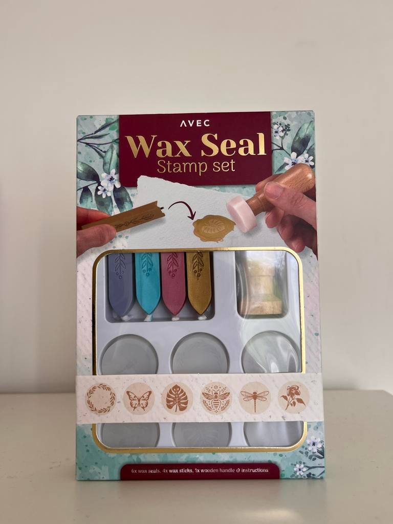 Wax Seal Stempel Set - Nieuw, Ophalen of Verzenden, Nieuw