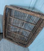 Stevig rieten dienblad 38 x 53 x 8 cm, Ophalen of Verzenden, Zo goed als nieuw, Rechthoekig, Overige materialen