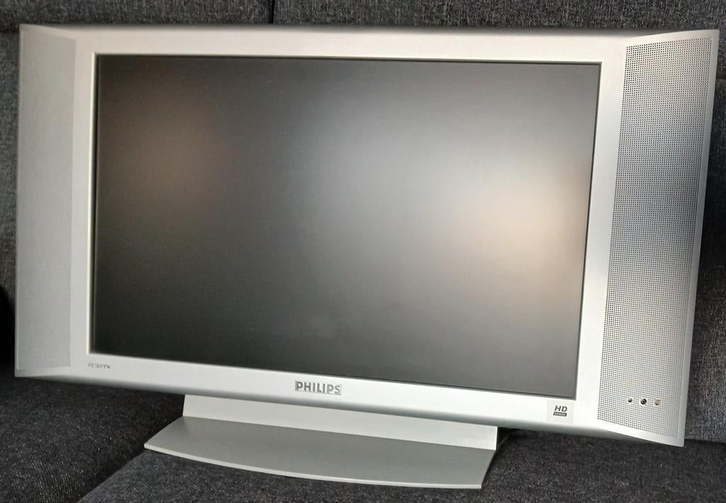 Philips TV 23 inch (59cm) zilverkleurig camping formaat., Ophalen, Gebruikt, 40 tot 60 cm, Philips