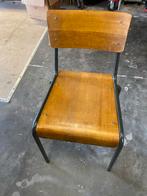 6 stapelbare schoolstoelen, Ophalen, Gebruikt, Overige kleuren, Vijf, Zes of meer stoelen