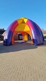 Opblaastent met zijwanden - Ideaal voor evenementen, Ophalen, Gebruikt, 8 meter of meer