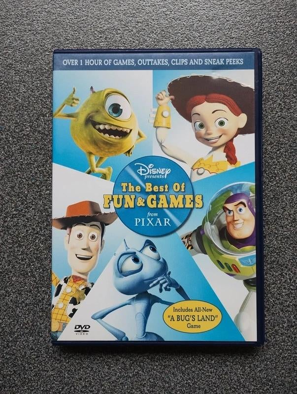 The Best of Fun & Games from Pixar, Cd's en Dvd's, Verzenden, Overige typen, Zo goed als nieuw, Alle leeftijden