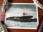 Poster Smit-Lloyd 61 Schip sleepboot, Ophalen of Verzenden, Gebruikt