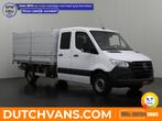 Mercedes-Benz Sprinter 315CDI Dubbele Cabine Kipper | 7-Pers, Auto's, Bestelauto's, Stof, Zwart, 7 stoelen, Wit