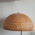 Rotan hanglamp voor boven de eettafel, Huis en Inrichting, Ophalen, Gebruikt, Overige materialen, Minder dan 50 cm
