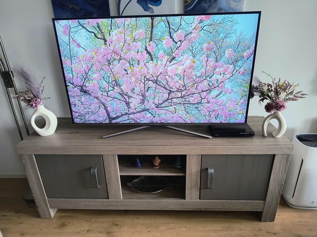 TV Meubel (250€ icm salontafel), Huis en Inrichting, Kasten | Televisiemeubels, Ophalen, 150 tot 200 cm, Zo goed als nieuw, Minder dan 100 cm