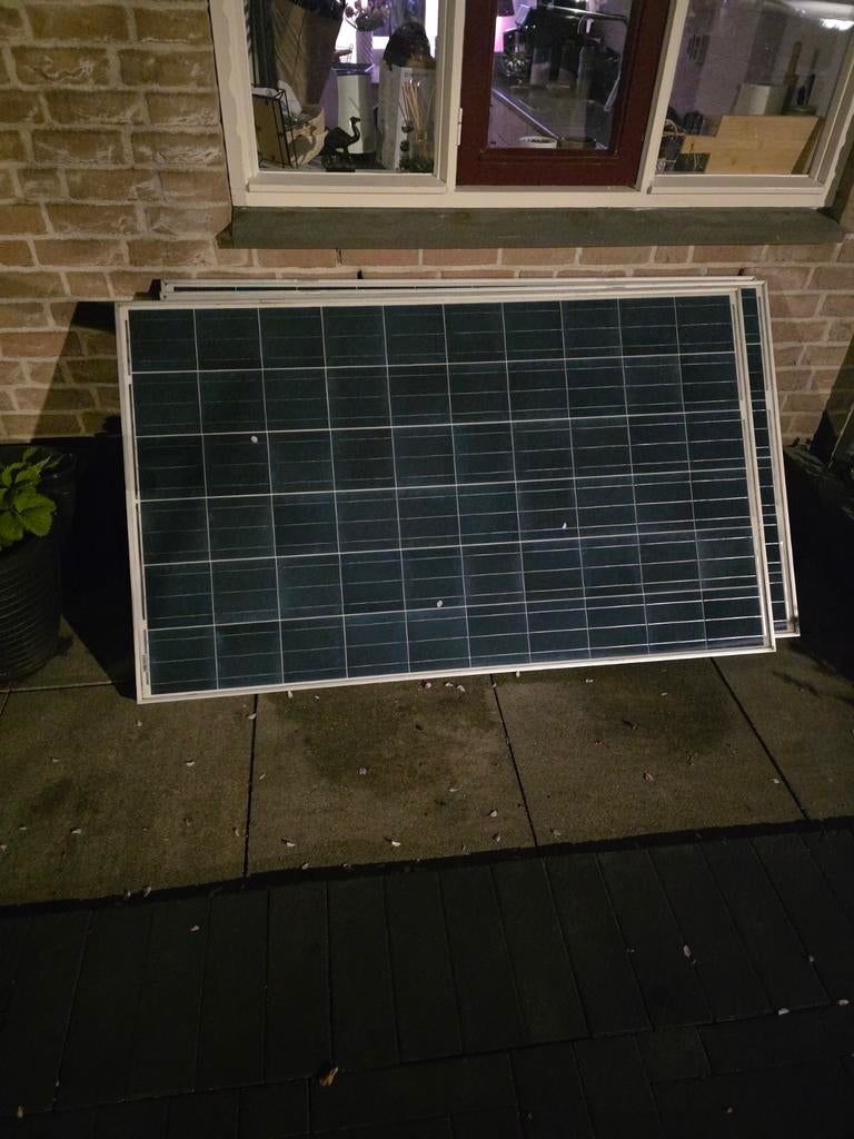3 zonnepanelen 250W met Mastervolt omvormer, Ophalen of Verzenden