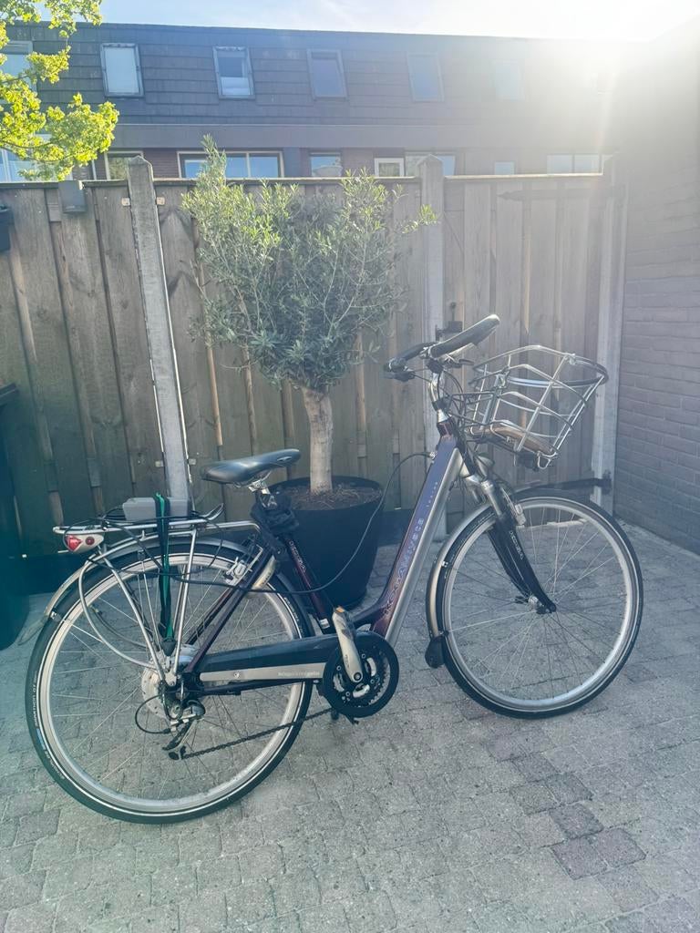 Elektrische fiets, Fietsen en Brommers, Elektrische fietsen, Gebruikt, 51 tot 55 cm, 30 tot 50 km per accu, Ophalen
