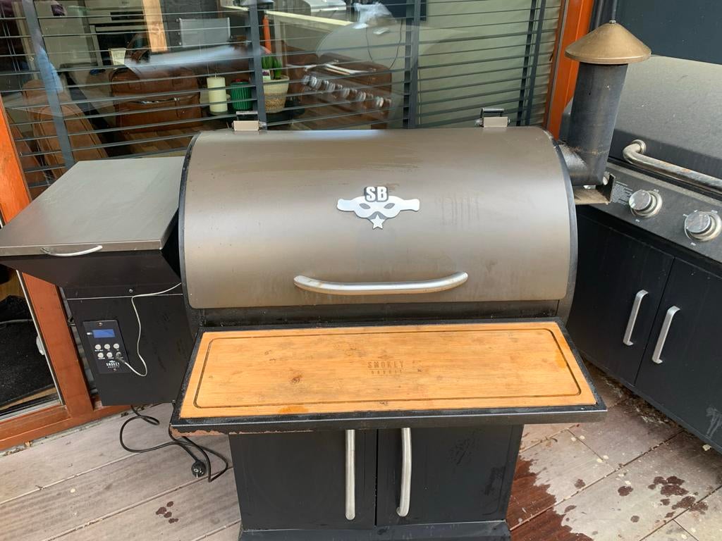Lumberjack Smokey Bandit pellet BBQ, Ophalen, Gebruikt