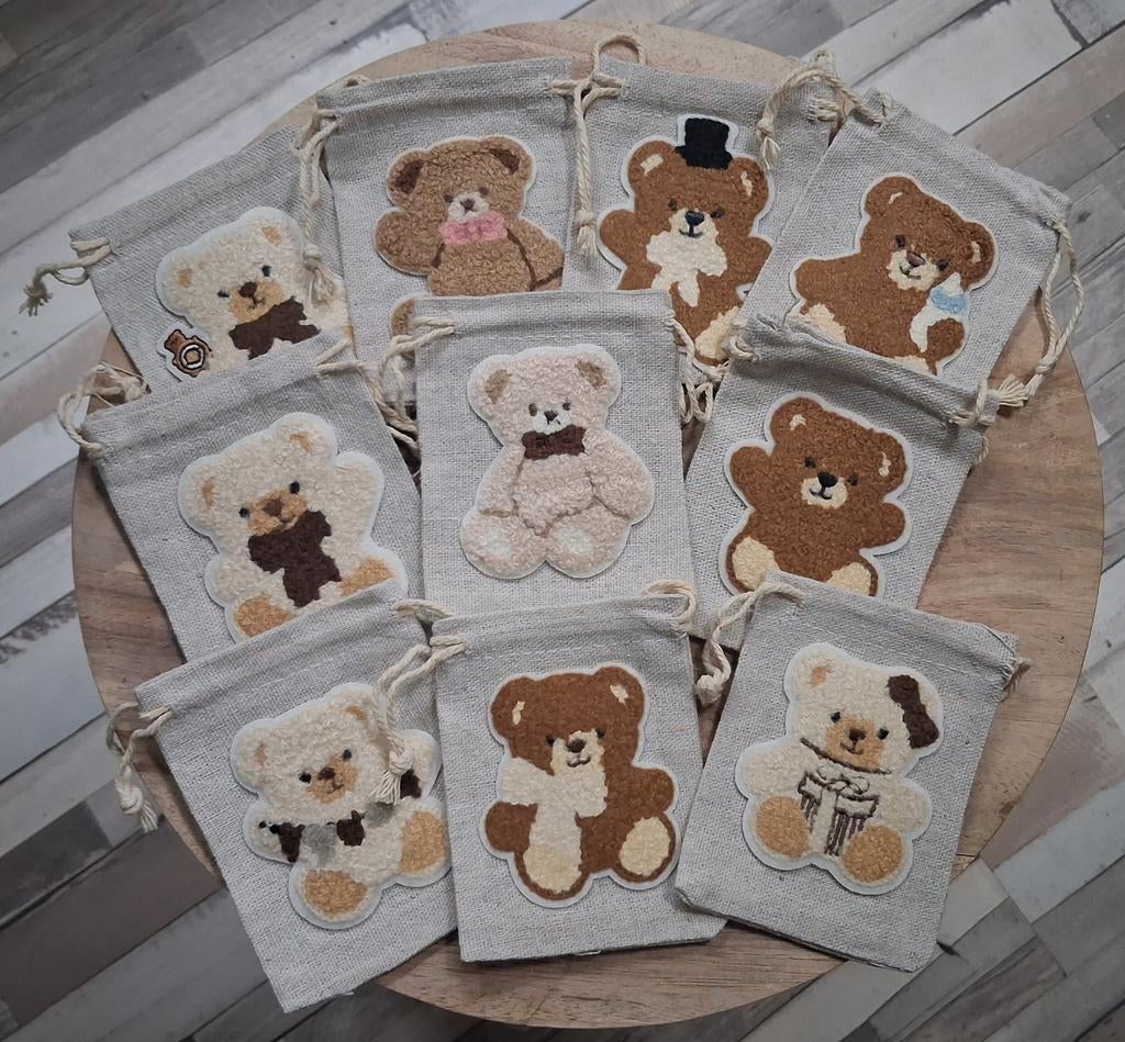 Schattige teddybeer cadeauzakjes, Ophalen of Verzenden, Nieuw
