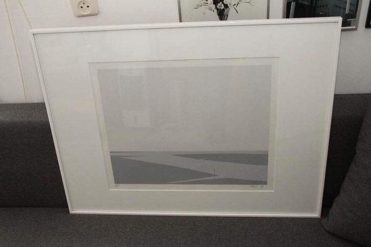 Zeefdruk (Lauwersmeer), Antiek en Kunst, Kunst | Litho's en Zeefdrukken, Ophalen of Verzenden